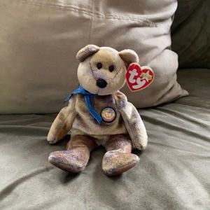 Clubby 2 beanie baby bear